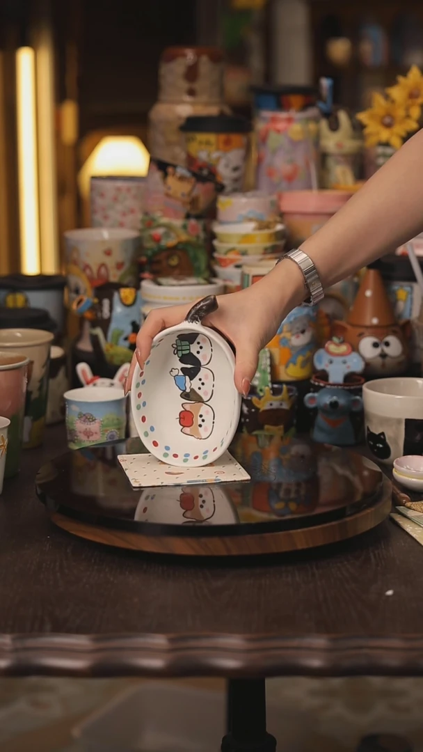 景德镇釉下彩绘设计师款式陶瓷