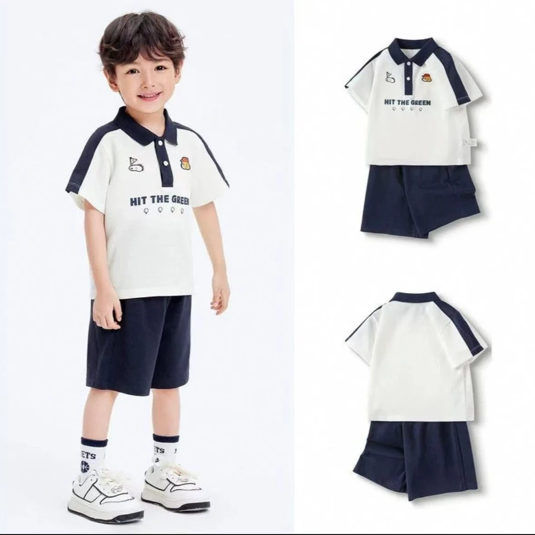 {商场同款}巴拉巴拉童装短袖套装宝宝运动两件套衣服