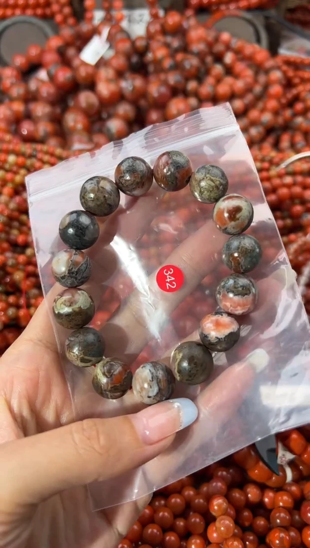 未镶嵌手串南红玛瑙14+