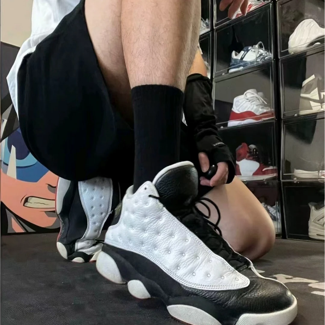 增高中帮耐磨篮球鞋复古篮球鞋男款防滑