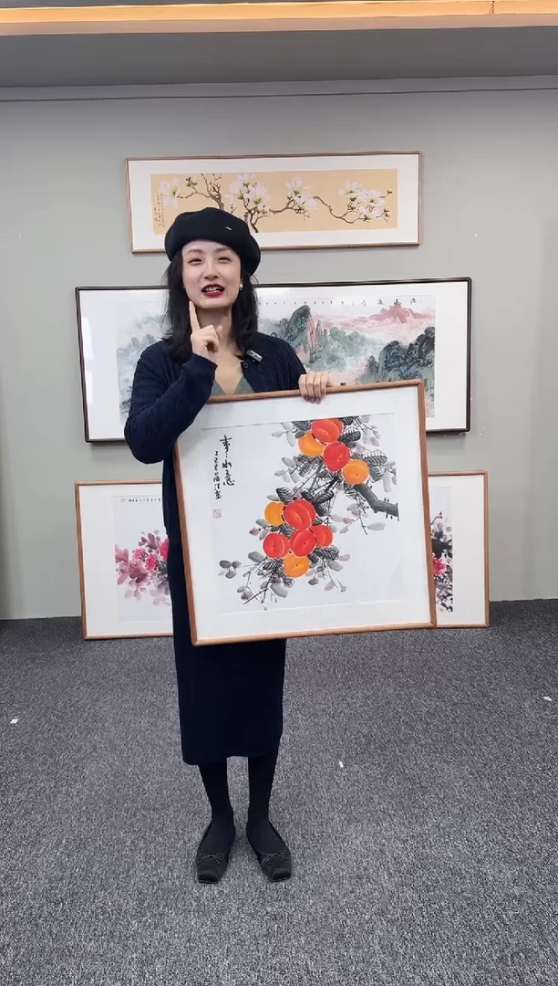 国画事事如意60*60