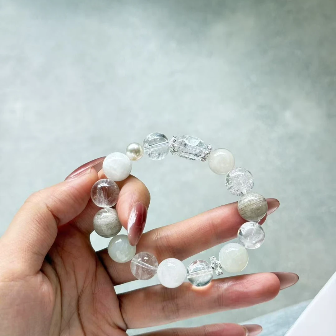 BEREAL彼悦·【金】11-12mm主金系多宝水晶手串