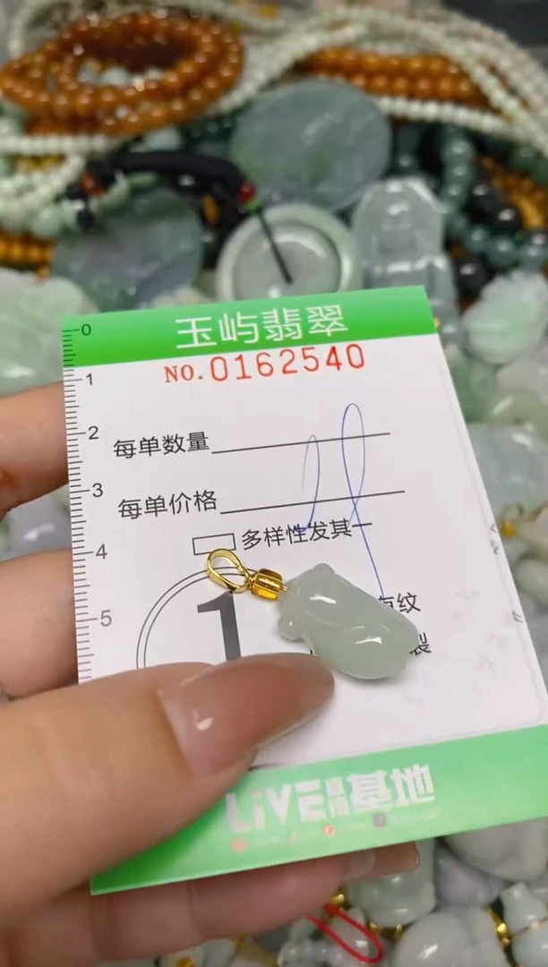 翡翠未镶嵌颈饰闪购0162540