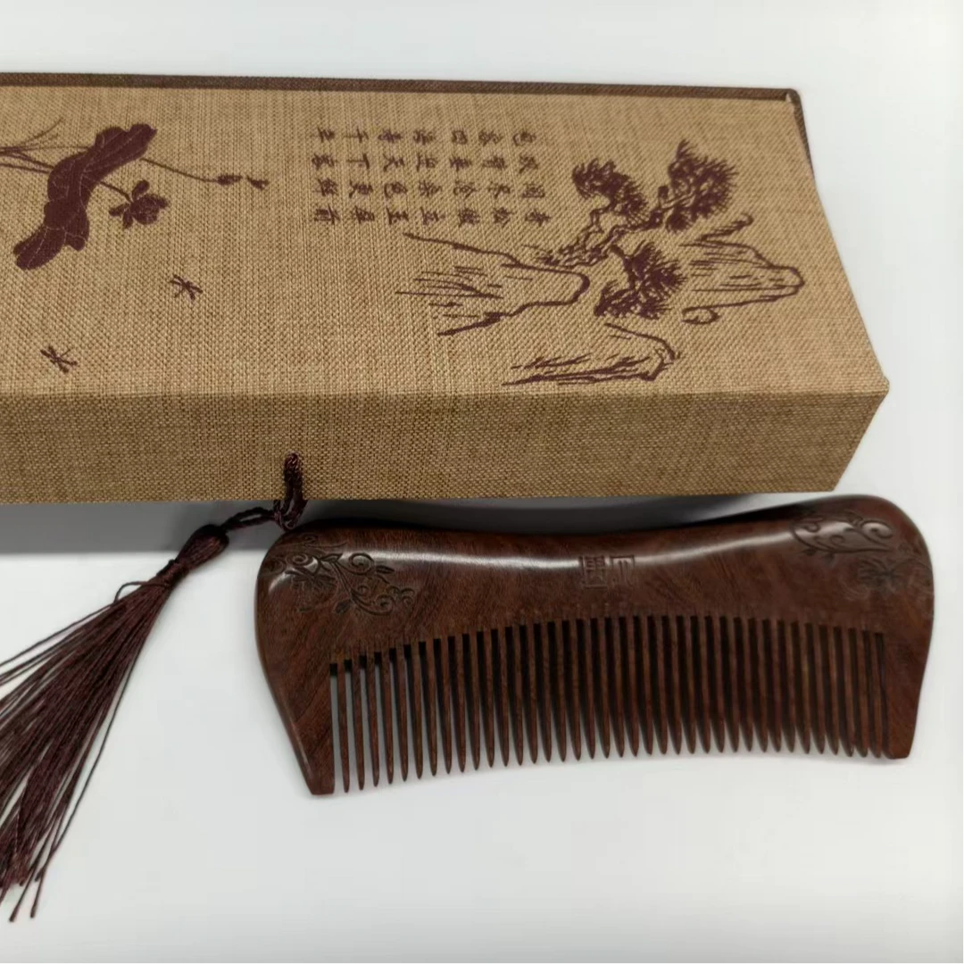 25A青丝宠粉檀木梳R-121