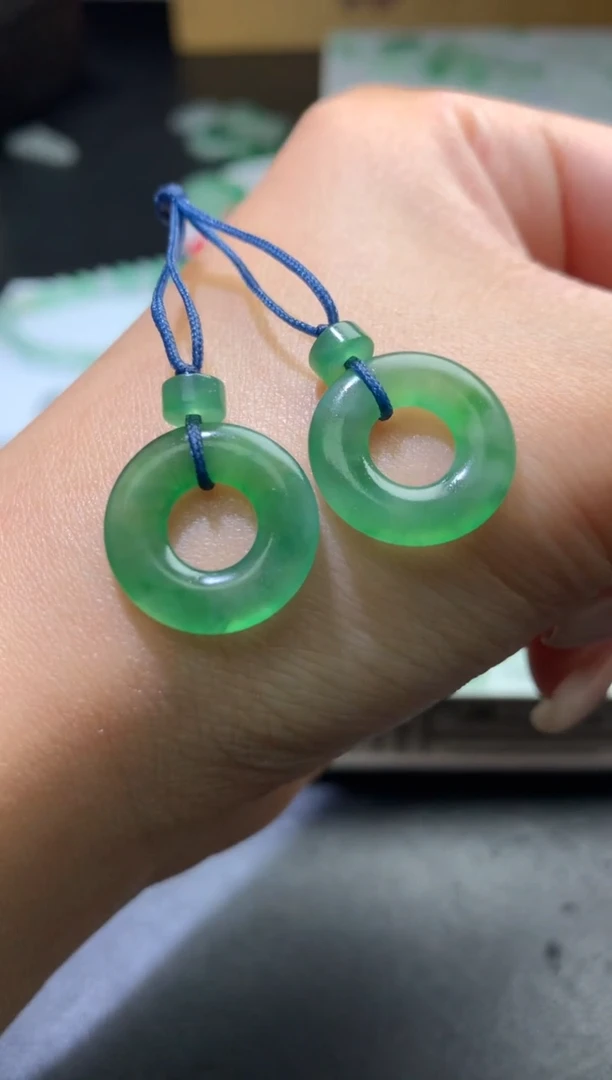 未镶嵌定制翡翠毛货 16.3-2.8