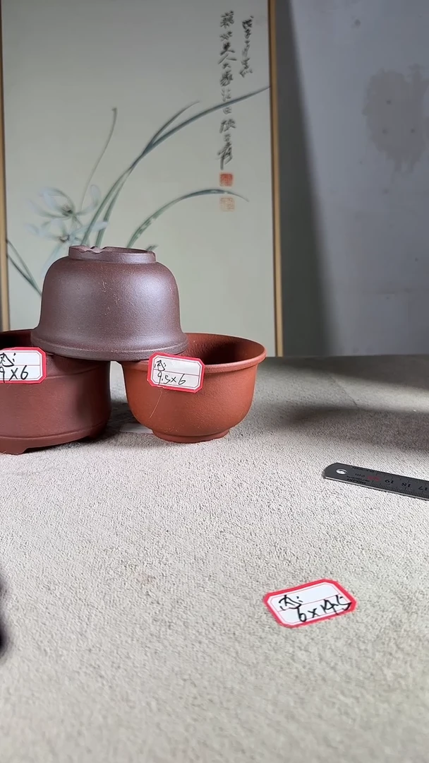 M22宜兴紫砂花盆