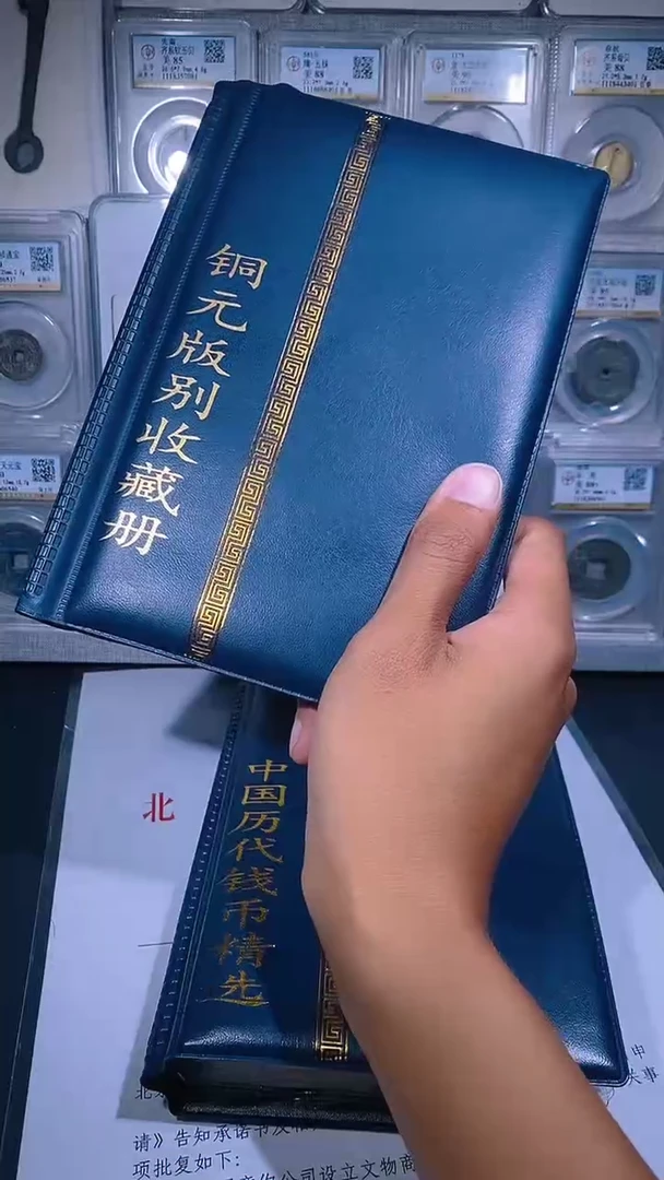 铜琪珍   铜元版别收藏册36枚  一套