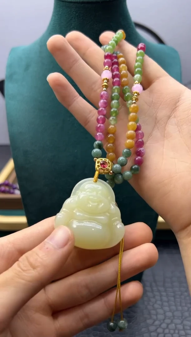 【闪购商品】碧玺颈饰14K金镶嵌X783