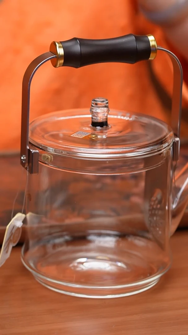 【闪购商品】禾器/透明君若壶/滤片款/紫光檀把