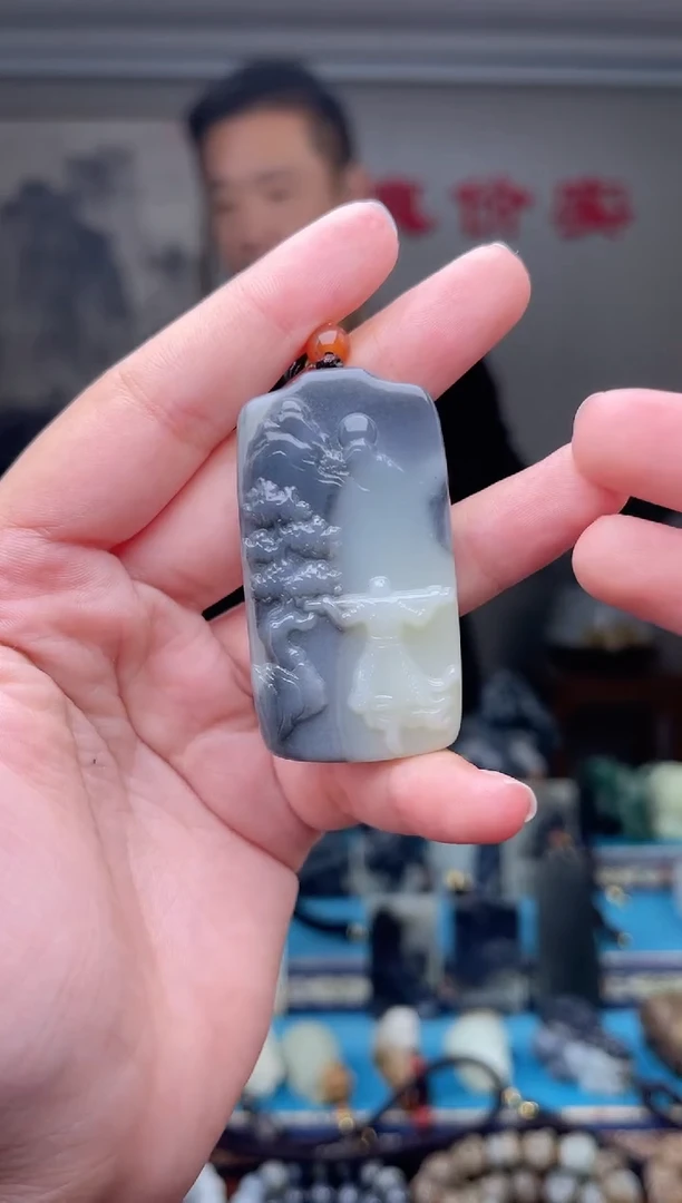 未镶嵌和田玉挂件1