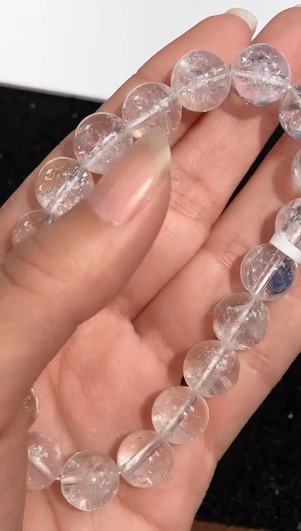 【闪购商品】水晶手链未镶嵌29号白阿赛单圈10mm