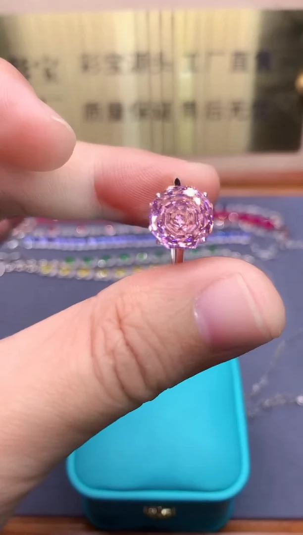 【闪购商品】水晶戒指银S925镶嵌........