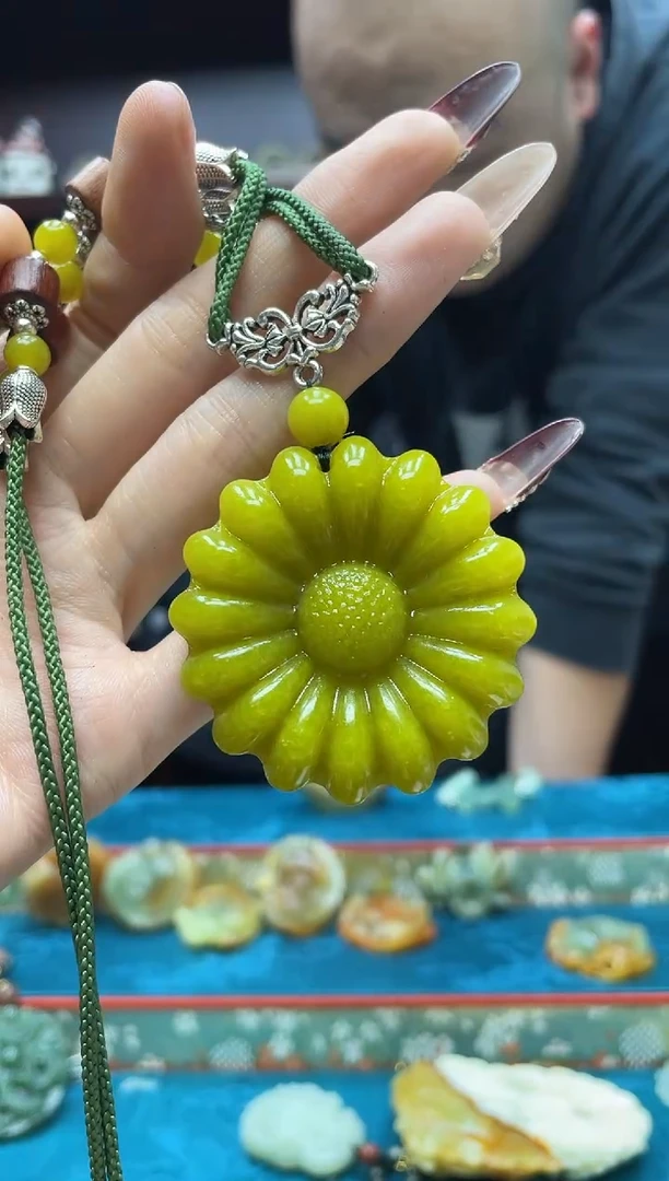 未镶嵌岫玉吊坠·多样性发货*拍一发一