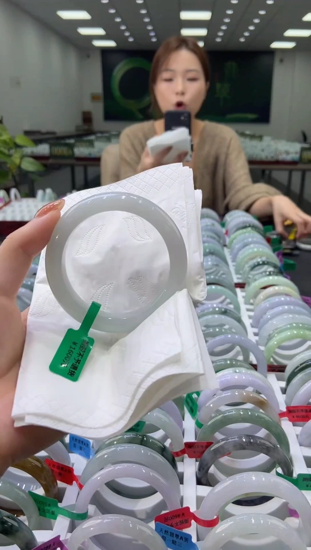 未镶嵌手镯翡翠0040609