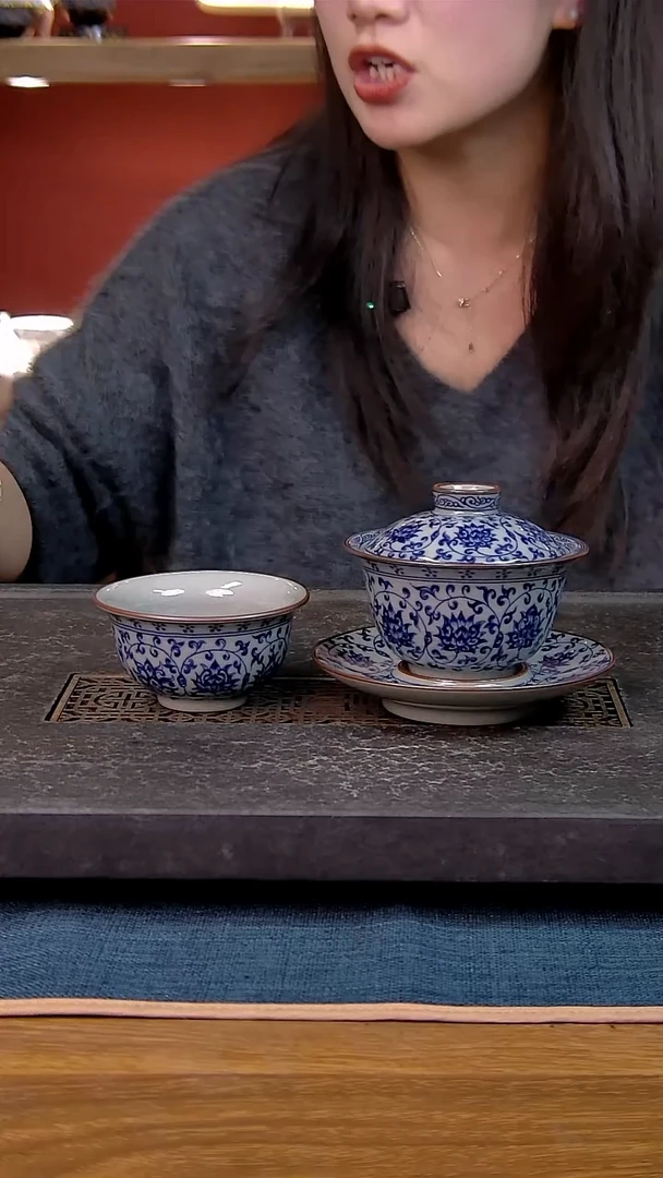 简装家用款2件套 老陶泥开片纹陶瓷茶具