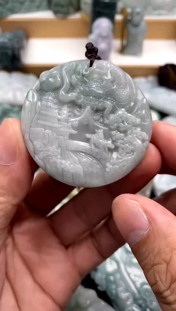 吊坠(不含链)未镶嵌翡翠1