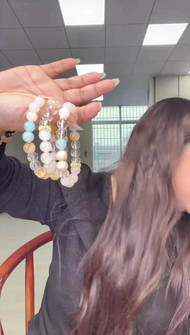 【闪购商品】水晶手串未镶嵌CX0127多样性发一件