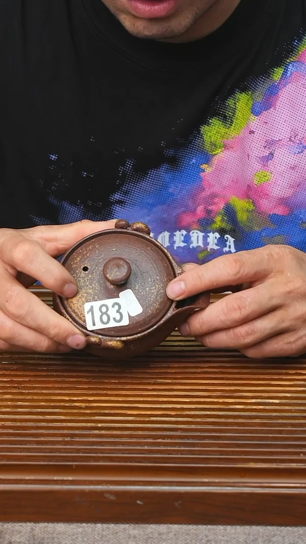 万古烧粗陶手工茶具