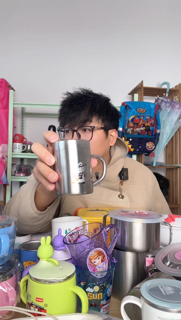 不锈钢微瑕200水杯无盖