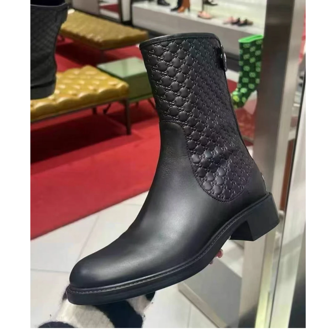 99新 GUCCI/古驰 双双臻选/ee00195/Gucci/靴子/37码