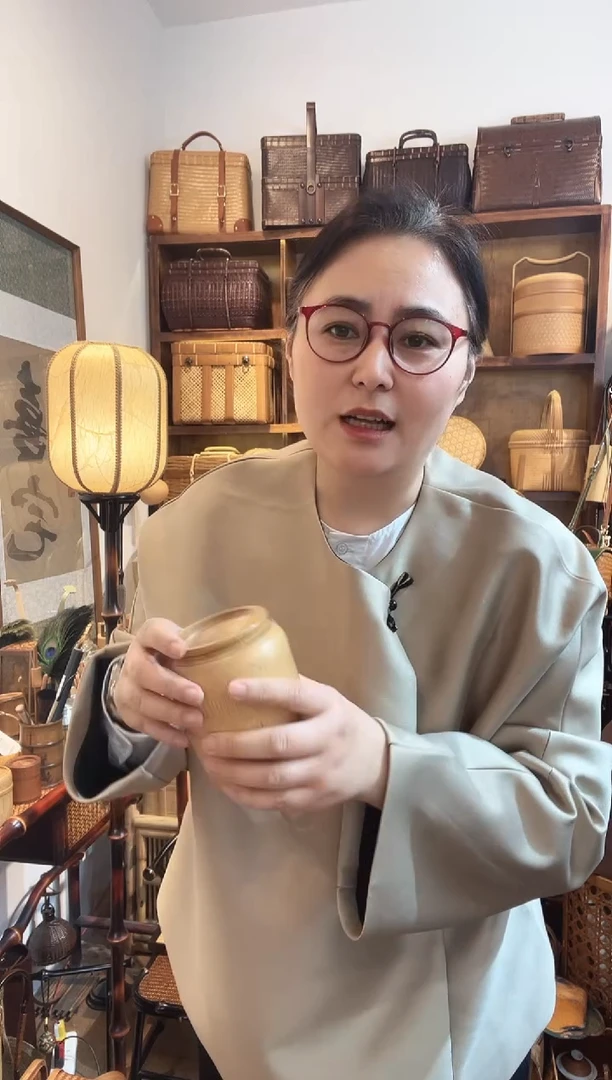 楠竹茶叶罐茶仓大