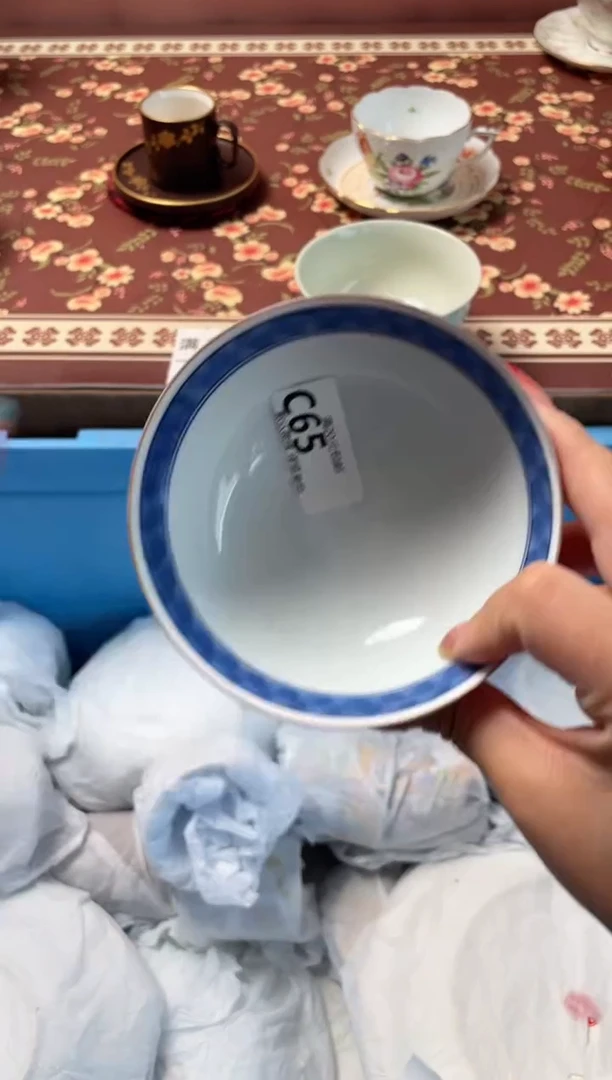 瓷片阳***雪瓷器瓷器C65