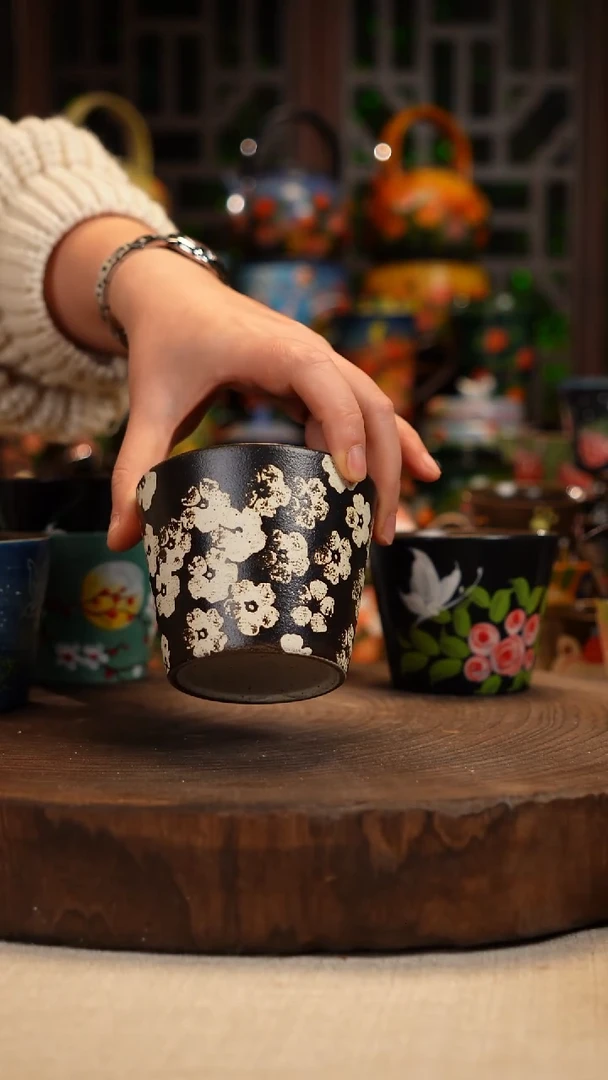 油画手绘釉下彩