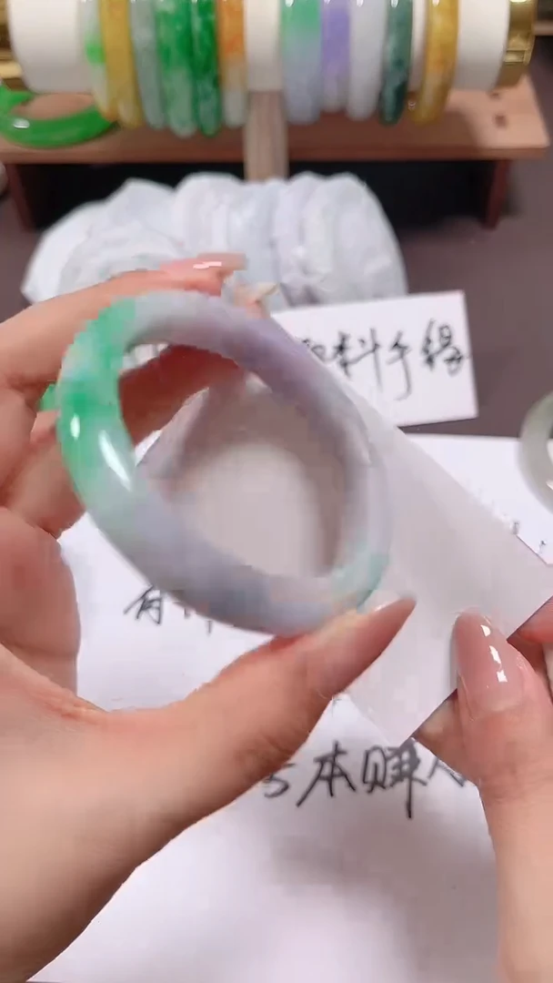 无非金属缅料手镯120