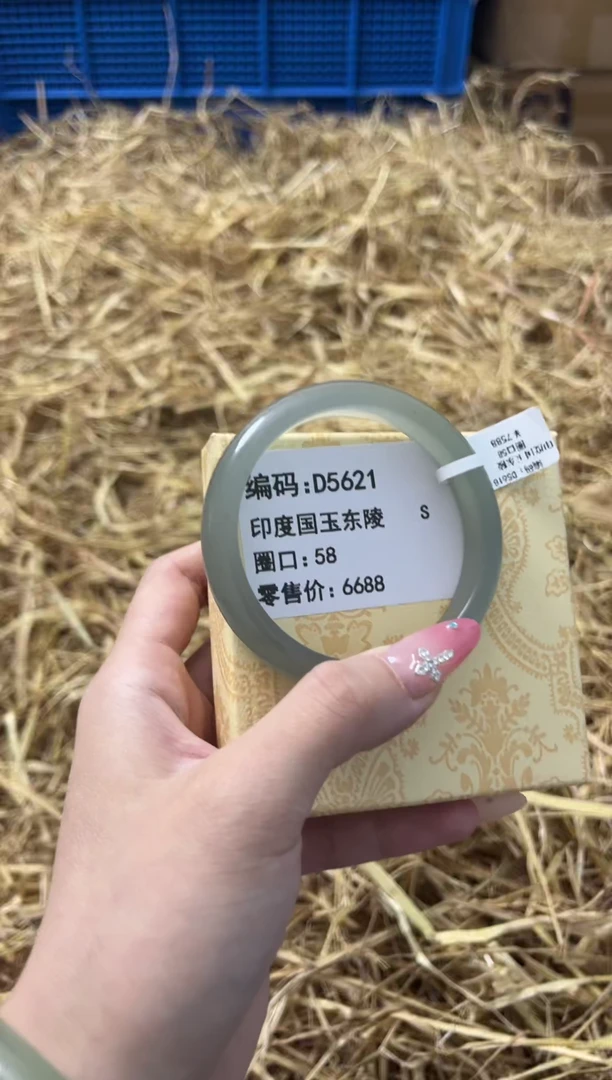 未镶嵌手镯石英质玉D5621