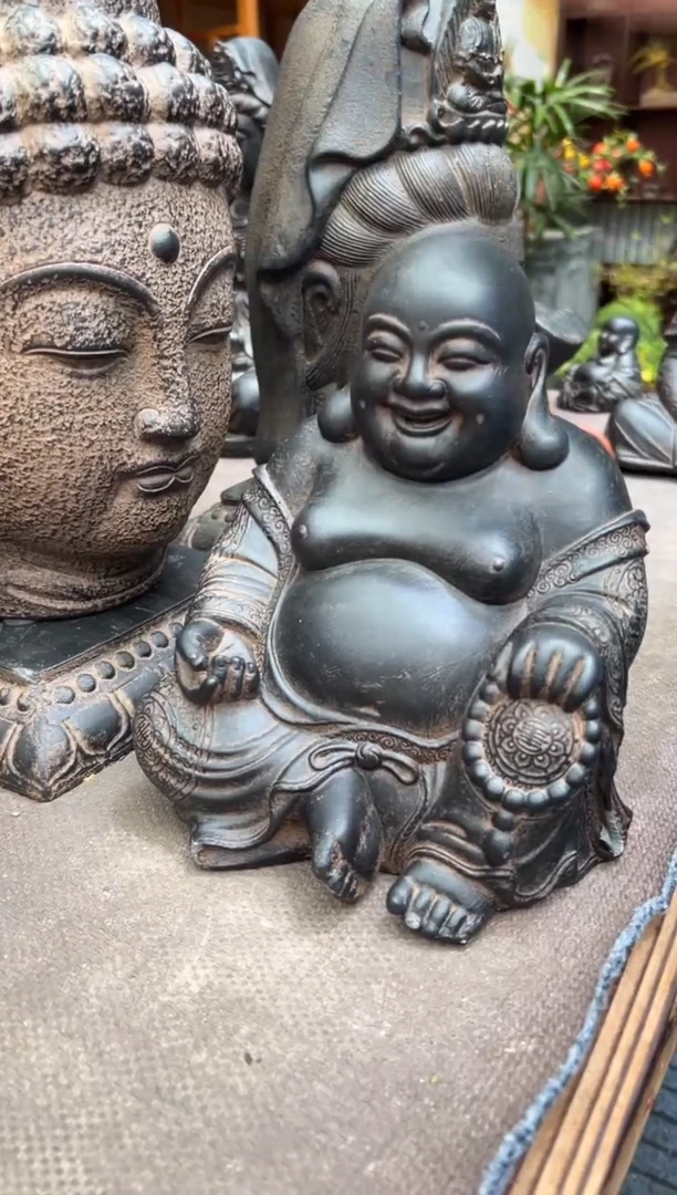 陶土【火山泥】大肚佛