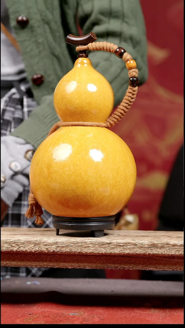 618号纯手工制作天然大漆真葫芦