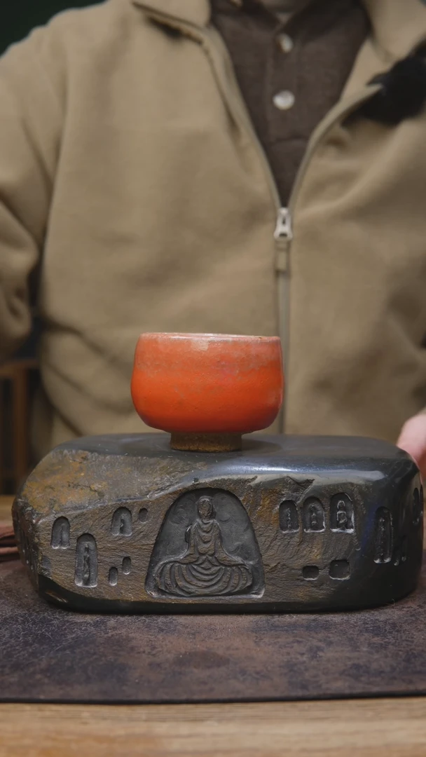 【闪购商品】贡老师同款匣钵泥志野066红