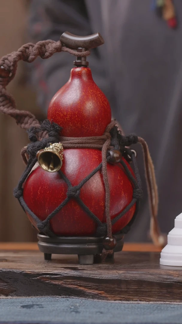 1741号精品大漆葫芦防腐防渗装水茶酒