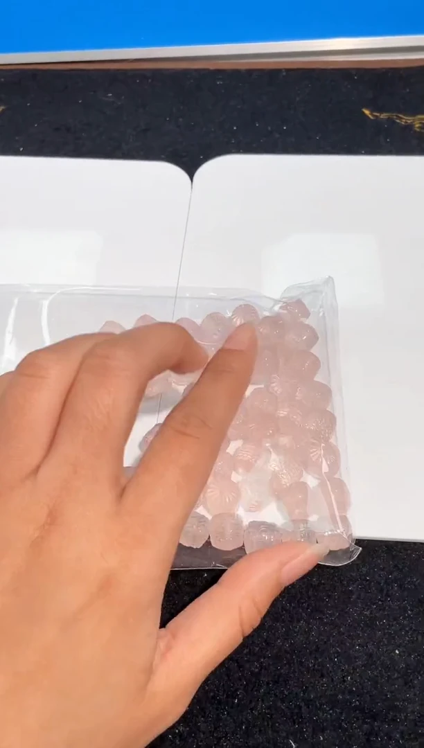 【闪购商品】水晶手链未镶嵌25号粉晶六字真言配件