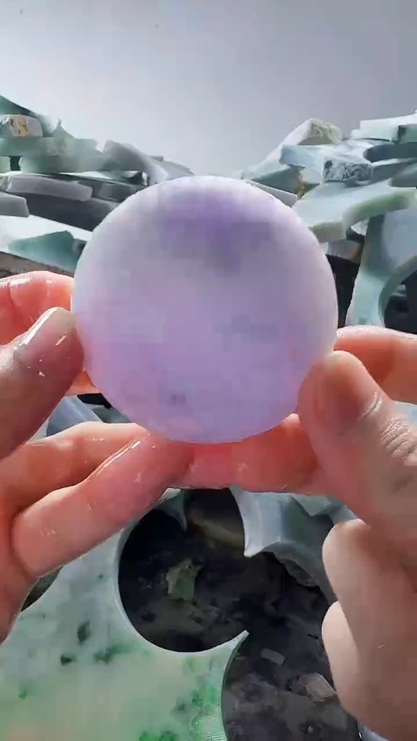 裸石翡翠缅甸翡翠A货文750