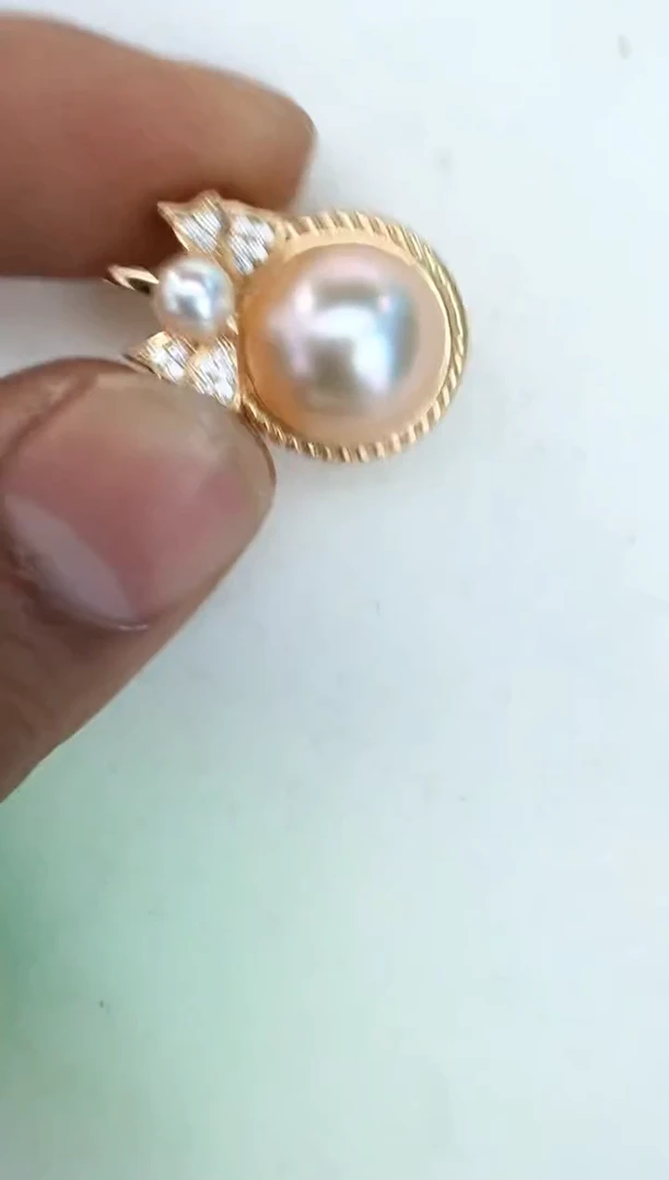 【闪购商品】海水珍珠颈饰银S925镶嵌吊坠