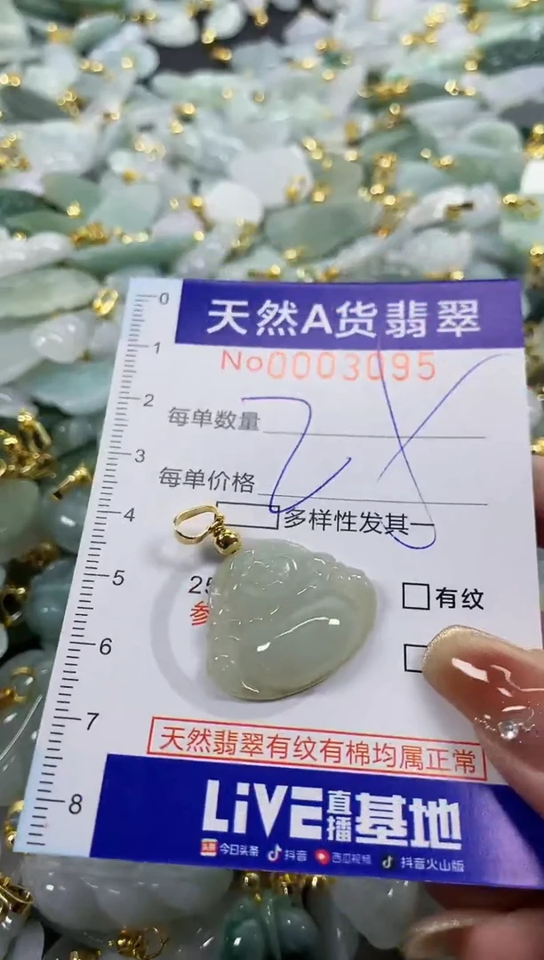 颈饰未镶嵌翡翠天然A货翡翠