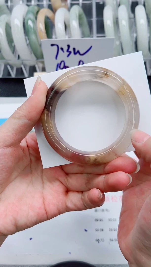 【闪购商品】石英质玉手镯合金A366-51.5