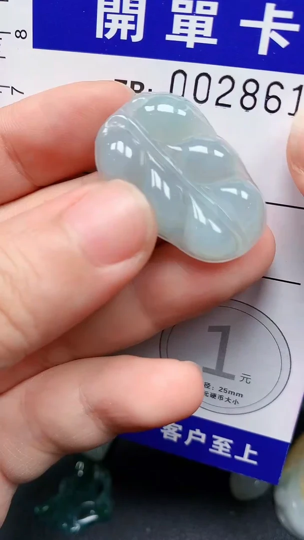 颈饰未镶嵌翡翠A货翡翠