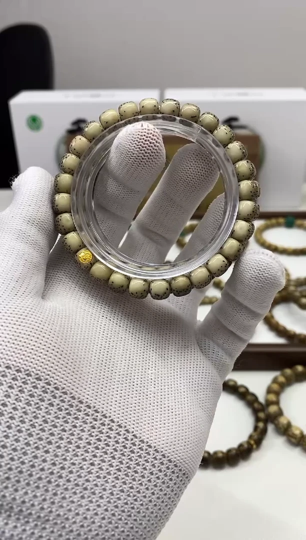 【闪购商品】星月菩提手串123 /金标氧化河豚8*7mm