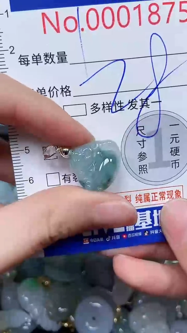 【闪购商品】翡翠颈饰未镶嵌闪购00001875