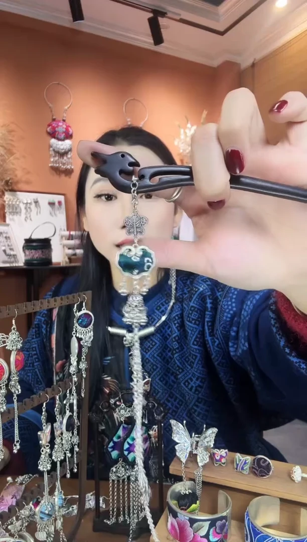 【闪购商品】刺绣纯手工民族风发簪