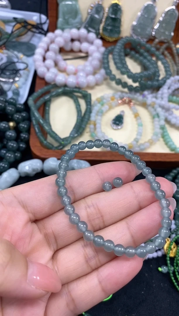 项链未镶嵌翡翠天然翡翠