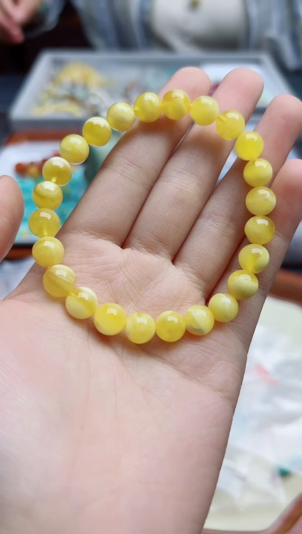 未镶嵌蜜蜡裸石蜜蜡手串*1 GW