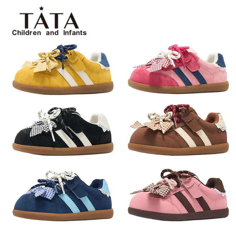 他她百搭休闲童鞋春秋韩版软底防滑儿童鞋子男童女童鞋子日常穿搭