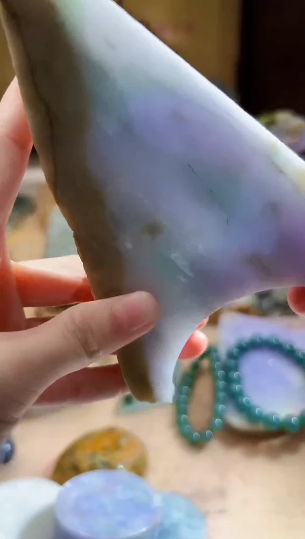 翡翠挂件未镶嵌A货柠优2593