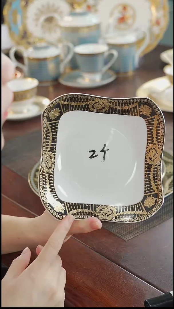 瓷片6英寸沙拉碗 2个