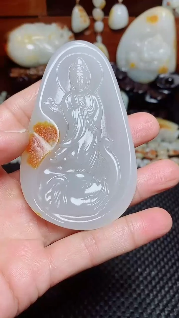 未镶嵌和田玉挂件世*1