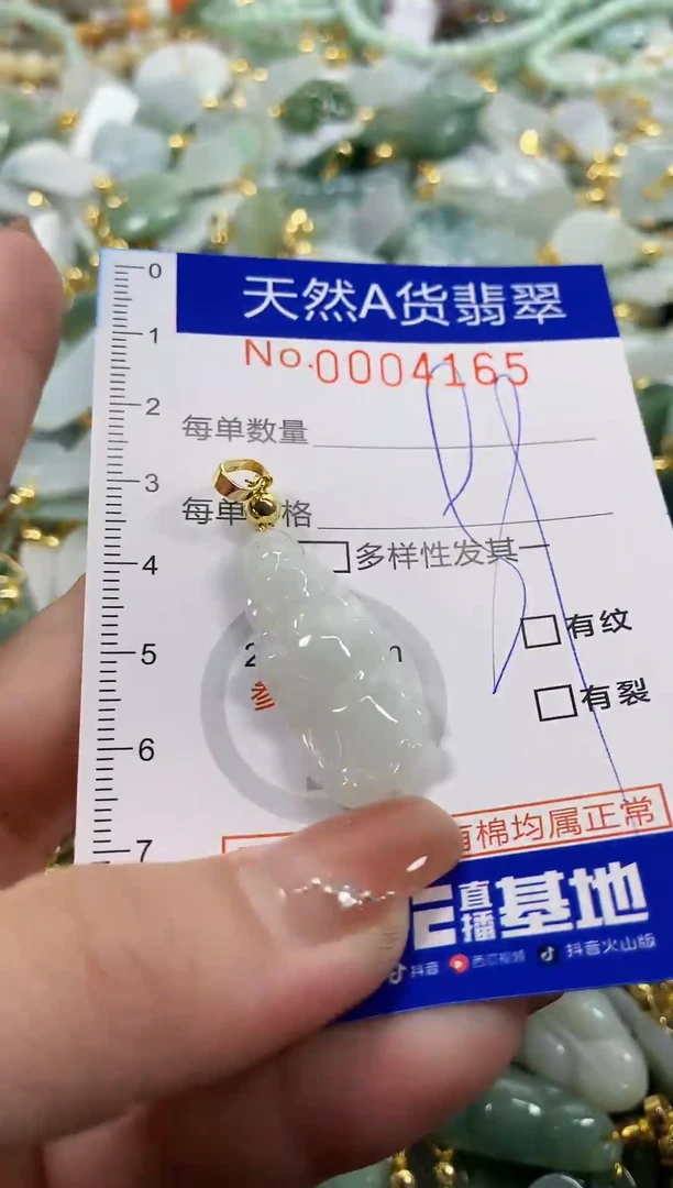 颈饰未镶嵌翡翠天然A货翡翠