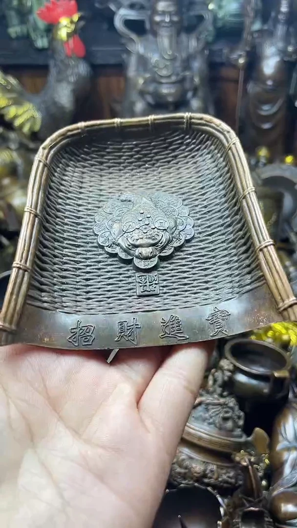 闪购链接，点击下单，有运费险，铜摆件